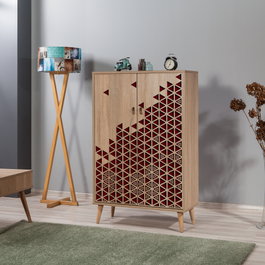 Hanah Home Multibox - 122 Armario Multiusos Roble Sonoma